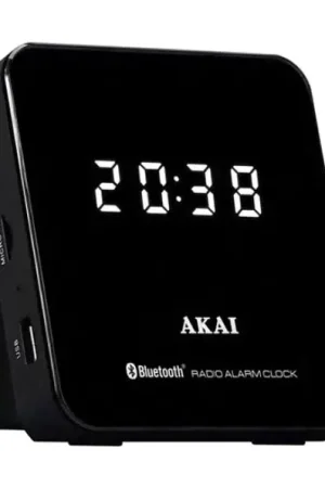 Laatste Versie AKAI ACRS-4000 - Radio-wekker met LED-display 2,5W/5V