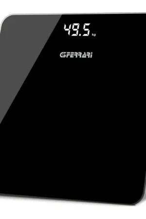 G3Ferrari G3005800 - Digitale personenweegschaal 3x AAA zwart Aanbieding