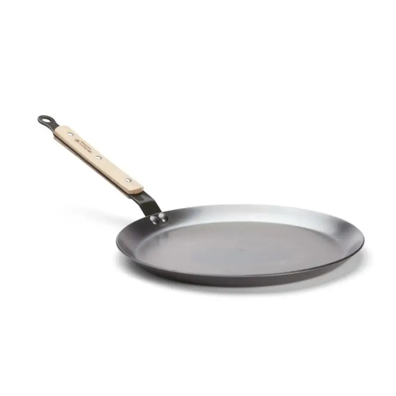 Weekendaanbieding De Buyer 5715.26 - Pannenkoekenpan MINERAL B BOIS 26 cm