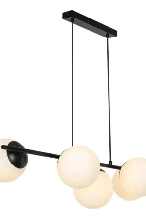 Nordlux - Kroonluchter aan kabel LILLY 5xE14/10W/230V zwart Express Levering