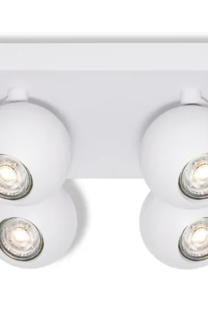 Beste Prijs Osram - plafondspot SPOT SPHERAL 4x GU10/6W/230V, wit