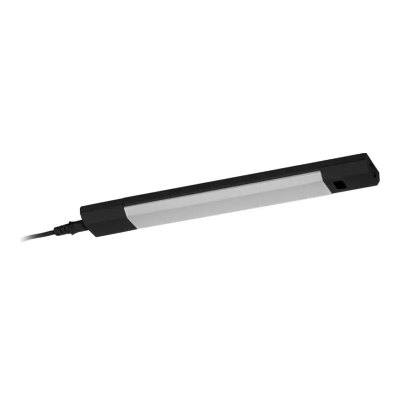 Lage Prijs Osram - LED RGBW dimbare onderbouwarmatuur met bewegingssensor LINEAR EDGE LED/4W/230V 30 cm zwart + afstandsbediening