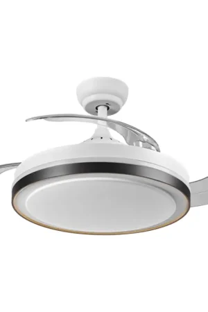 Nieuw Osram - LED-plafondlamp met ventilator CEILING FAN, 66W/230V, instelbare kleurtemperatuur 3000/4000/6500K, wit + afstandsbediening