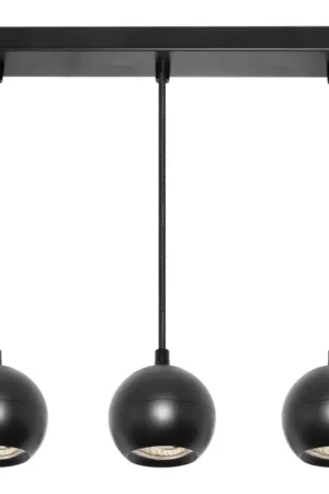 Beperkt Aanbod Osram - Hanglamp met kabel SPOT SPHERAL 3xGU10/6W/230V zwart