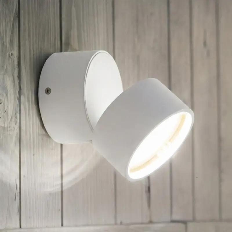 Ideal Lux - LED buitenwandlamp OMEGA LED/7W/230V CRI 90 IP54 wit Dagaanbieding