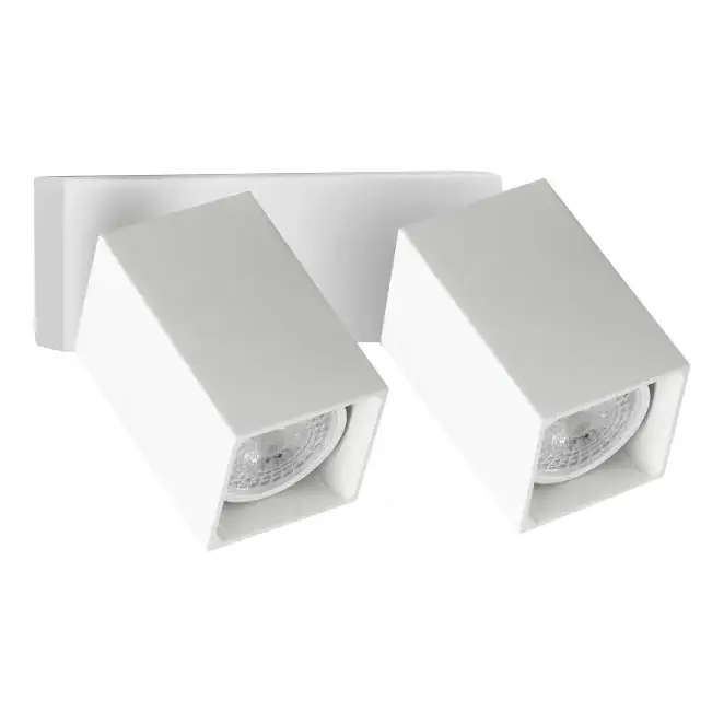 Ideal Lux - LED-wandspot DYNAMITE 2xGU10/7W/230V CRI 90 wit Fabrieksprijs