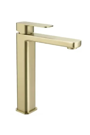 Beperkt Aanbod REA-B0977 - Wastafelmengkraan ARLO 30 cm geborsteld goud