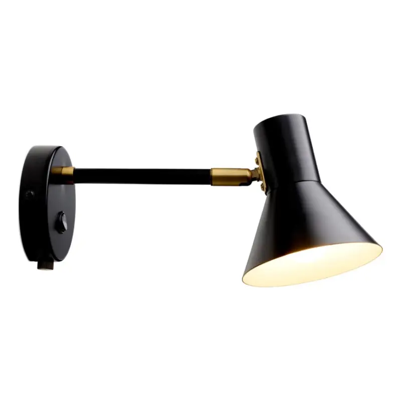 Aanbieding Halo Design 747450 - Wandlamp STYLE 1xE14/25W/230V zwart/messing