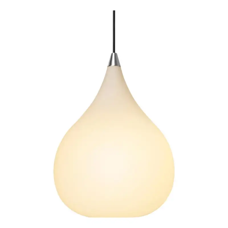 Halo Design 407931 - Hanglamp met kabel DROPS 1xE27/40W/230V Ø 30 cm wit/mat chroom Shop Nu