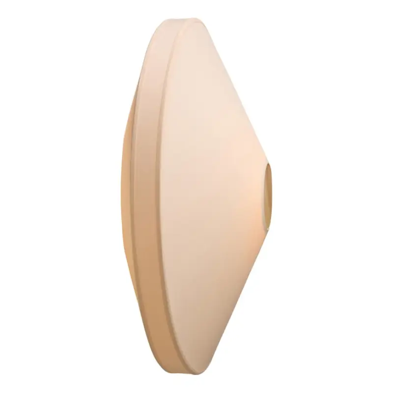 Beperkt Aanbod Halo Design 745104 - Wandlamp PARIS 1xE27/40W/230V Ø 40 cm wit/messing/eiken