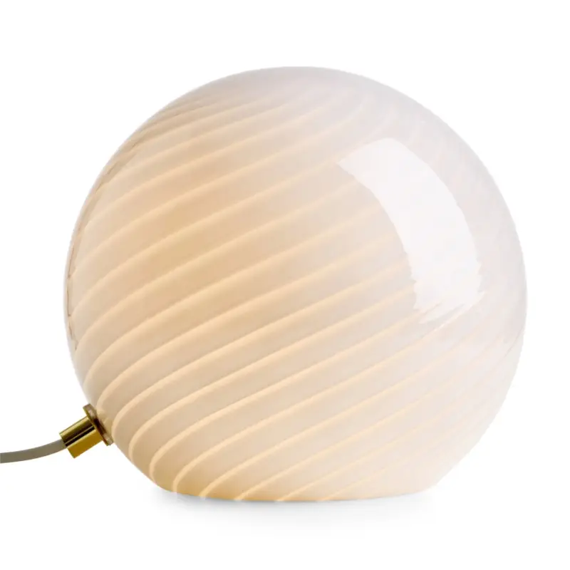 Finale Uitverkoop Halo Design 748785 - Tafellamp CANDY 1xE14/25W/230V Ø 20 cm crème