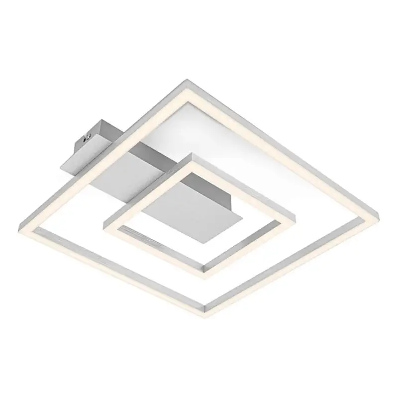 Briloner - LED plafondlamp FRAME LED/22W/230V 3000K 30x32 cm mat chroom Speciale Aanbieding