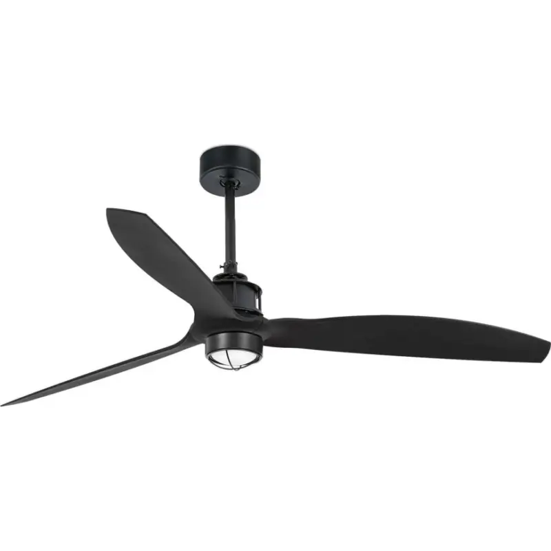 Express Levering FARO 32100WT1N - Dimbare LED plafondventilator JUST FAN M LED/16W/230V Ø 128 cm zwart, Wi‑Fi (Tuya) + afstandsbediening