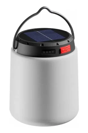 Dimbare, draagbare, zonne-oplaadbare LED-lamp LUMINA TUBO 5V 800 mAh Hete Deal