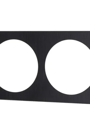 Actieprijs Aigostar - Dubbele aluminium lijst, zwart