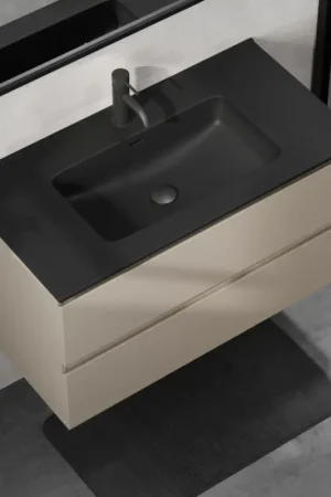 Gereduceerde Prijs Badmeubel met wastafel KENWOOD 91 cm marakesh/zwart