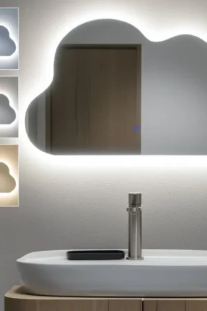 Alleen Vandaag Brilagi - LED-badkamerspiegel NUVOLA LED/19W/230V 37x60 cm IP44 CRI 90 dimbaar + CCT