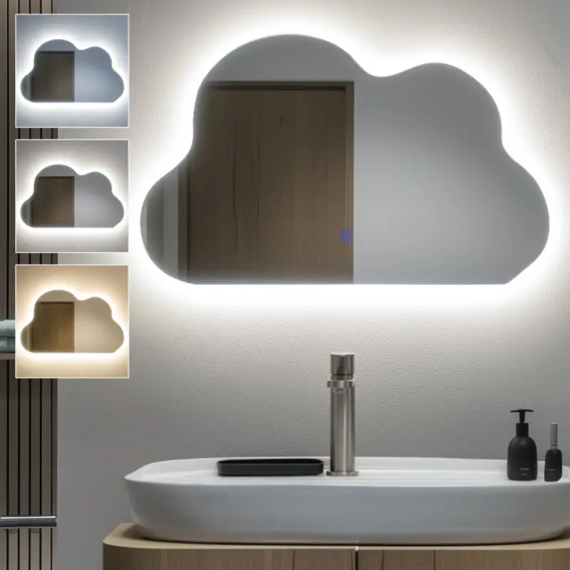 Alleen Vandaag Brilagi - LED-badkamerspiegel NUVOLA LED/19W/230V 37x60 cm IP44 CRI 90 dimbaar + CCT