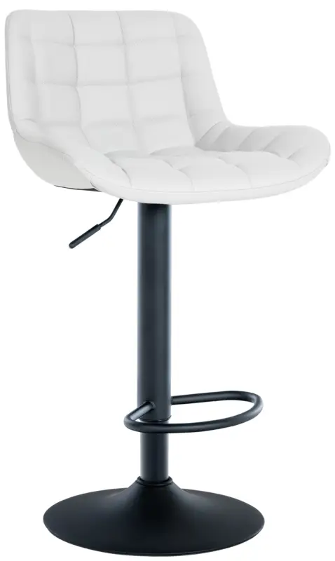 Snelle Levering Barkruk Tover Basismateriaal:Kunstleer | Kleur:wit
