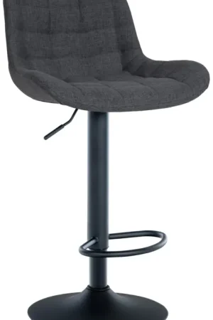 Barkruk Tover Basismateriaal:Stof | Kleur:zwart Actieprijs