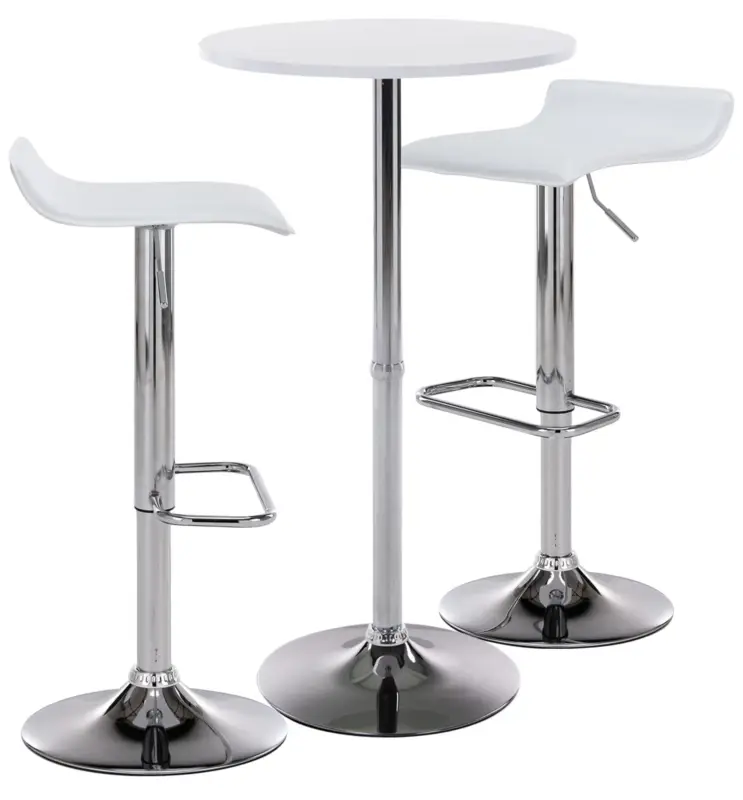 2 delige bar tafel set Esberg Kleur:wit Must-Have