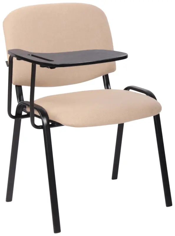 Tijdelijk Beschikbaar Bezoekersstoel Ken Stof Kleur:creme