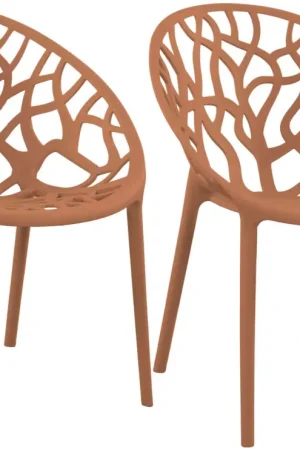 2-delige set tuinstoelen Hope Kleur:terracotta Merkproduct