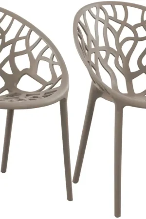 2-delige set tuinstoelen Hope Kleur:taupe Koop Online