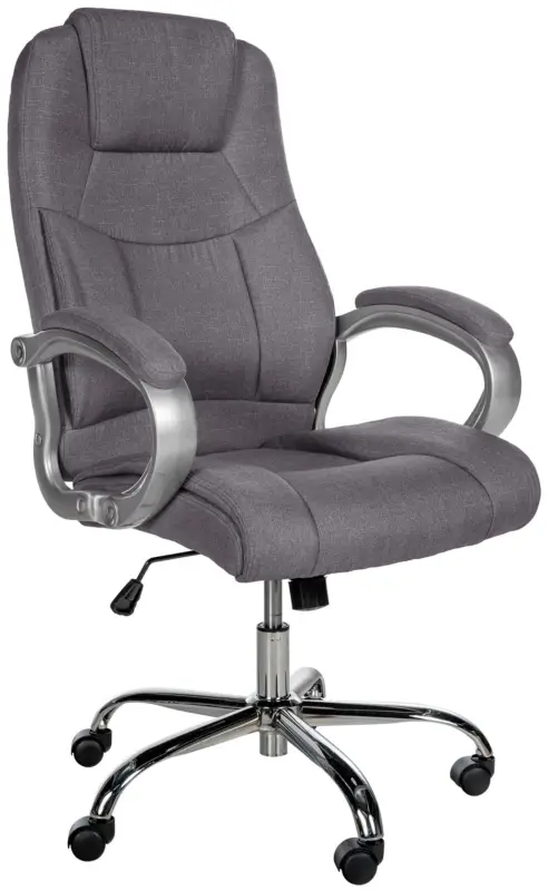 Bureaustoel Apoll XL Stof Kleur:grijs Weekendaanbieding