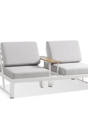 Nieuw Boender Outdoor aluminium tuinbank 2-zits wit