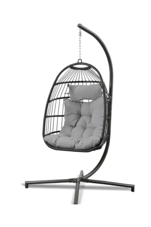 Boender Outdoor buiten hangstoel met standaard grijs Nieuw