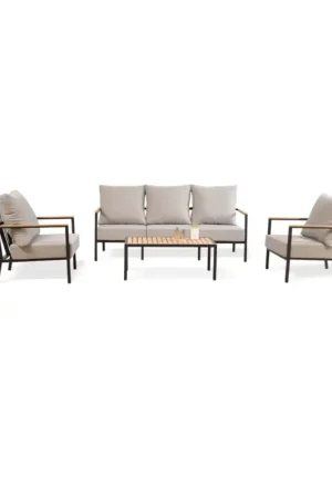 Goedkoop Boender Outdoor stoel-bank loungeset 4-delig