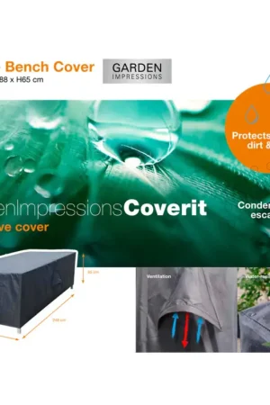 Coverit loungebank hoes - 248x88xH65 cm Direct Verzonden