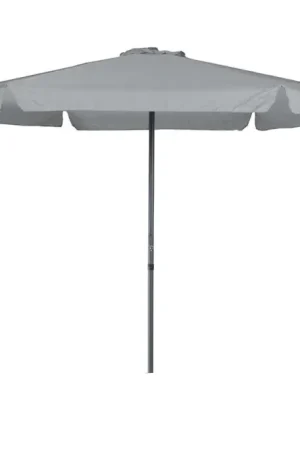 Betaalbaar Delta parasol - Ø300 cm - carbon black - licht grijs