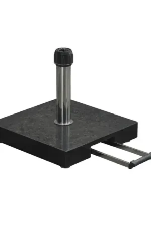 Einstein granieten parasolvoet - 40 kg - royal antraciet Nieuw