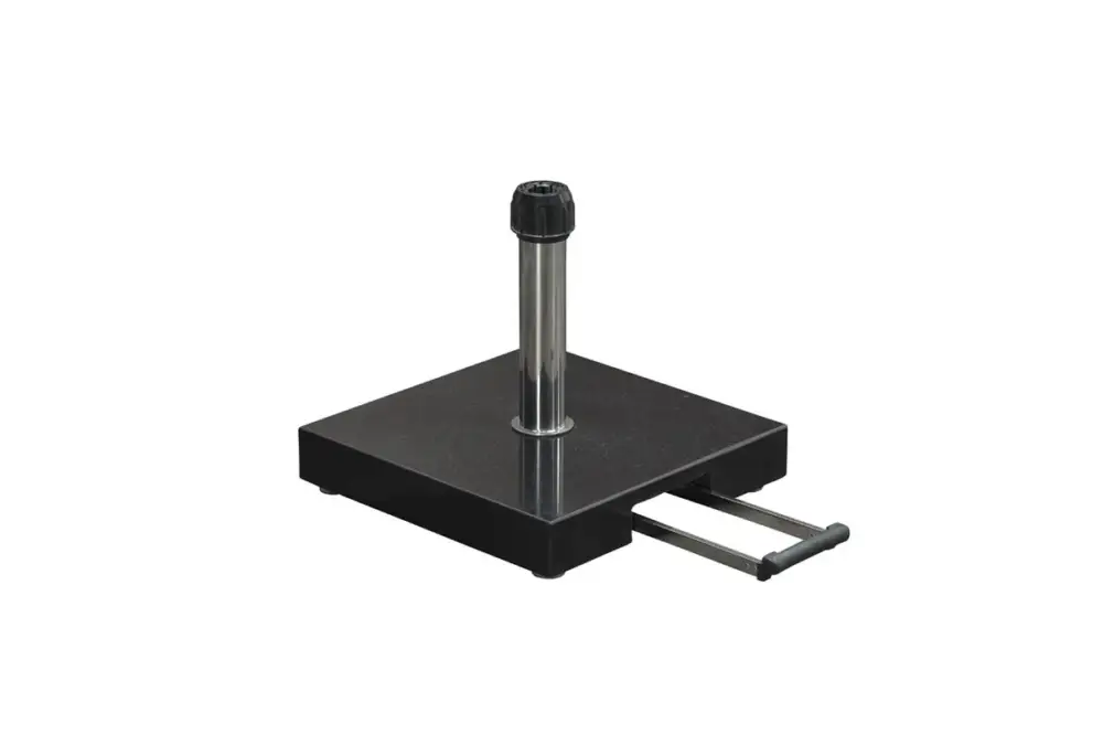 Einstein granieten parasolvoet - 40 kg - zwart gepolijst Speciale Aanbieding