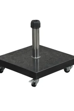 Direct Verzonden Eureka granieten parasolvoet - 40 kg - royal antraciet - verrijdbaar
