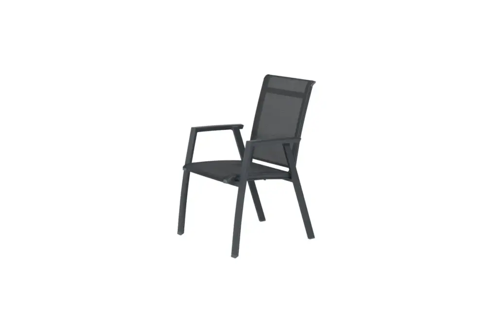 Gala dining fauteuil - carbon black - antraciet Laatste Versie