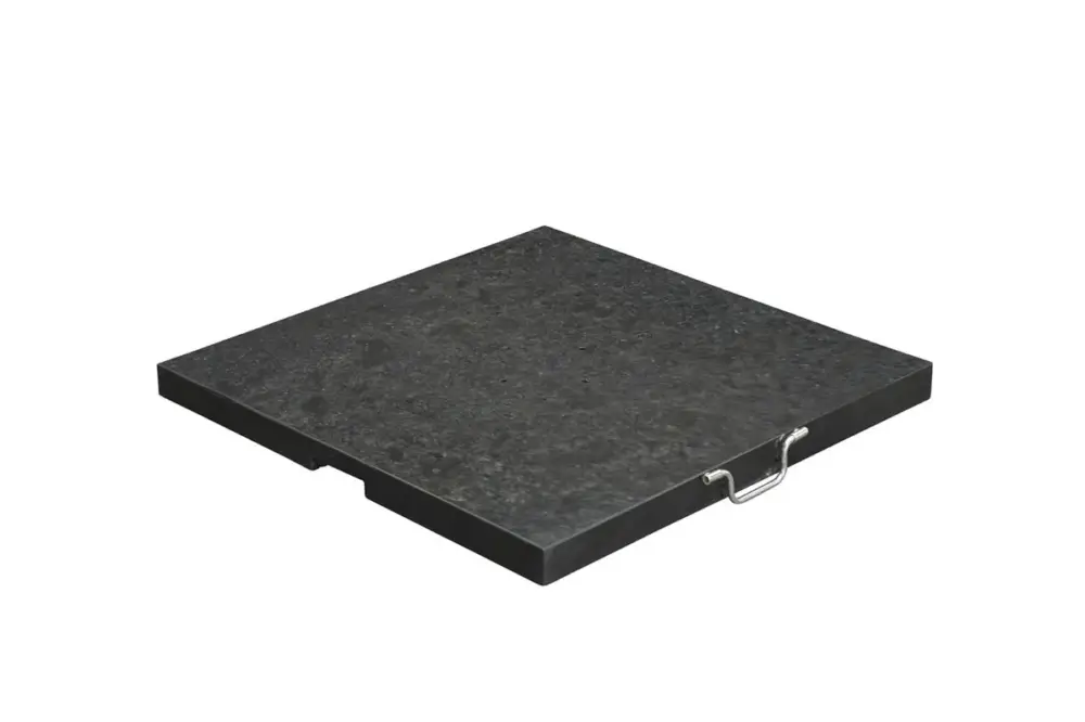 Weekendaanbieding Hawaii granieten parasolvoet - 80 kg - royal antraciet