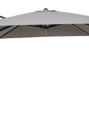 Exclusieve Aanbieding Hawaii Lumen parasol - 300x300 cm - carbon black - zand