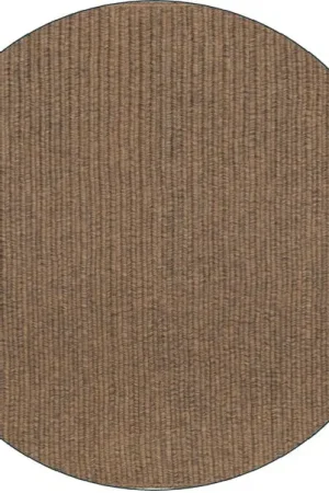 Alleen Vandaag Garden Impressions Taipei buitenkleed - Ø200 cm - donker taupe
