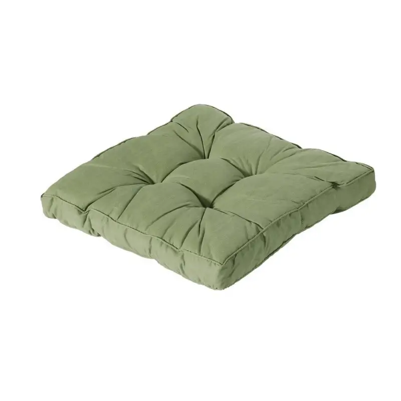 Direct Beschikbaar Madison Florance zitkussen Basic green 73x73 cm