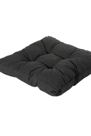 Direct Verzonden Madison Florance zitkussen Rib black 73x73 cm
