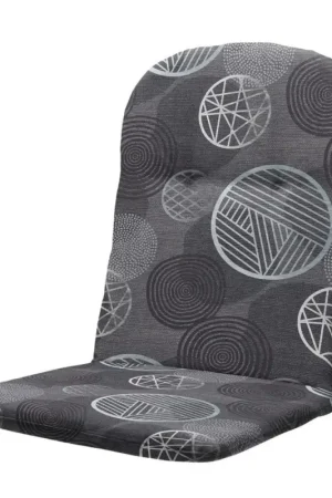 Beperkte Voorraad Madison kuipstoelkussen Circle grey 96x45 cm