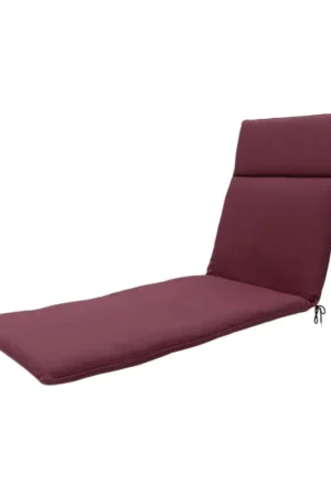 Exclusieve Aanbieding Madison ligbedkussen 190x60cm bordeaux canvas eco+