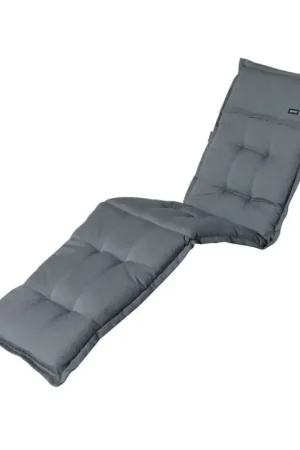 Fabrieksprijs Madison ligbedkussen 200x65cm Rib grey