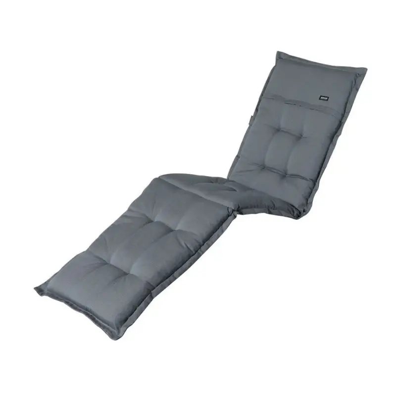 Fabrieksprijs Madison ligbedkussen 200x65cm Rib grey