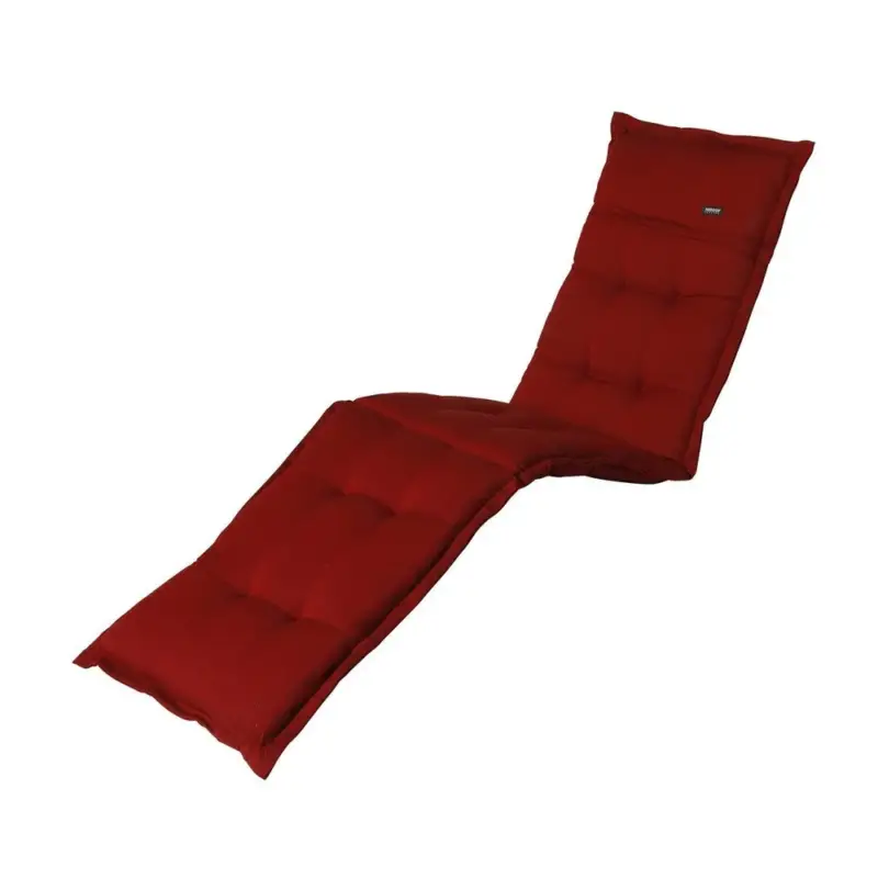Madison ligbedkussen 200x65cm Rib red Premium
