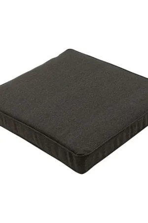 Finale Uitverkoop Madison lounge zitkussen Dark grey canvas eco+ 60x60 cm