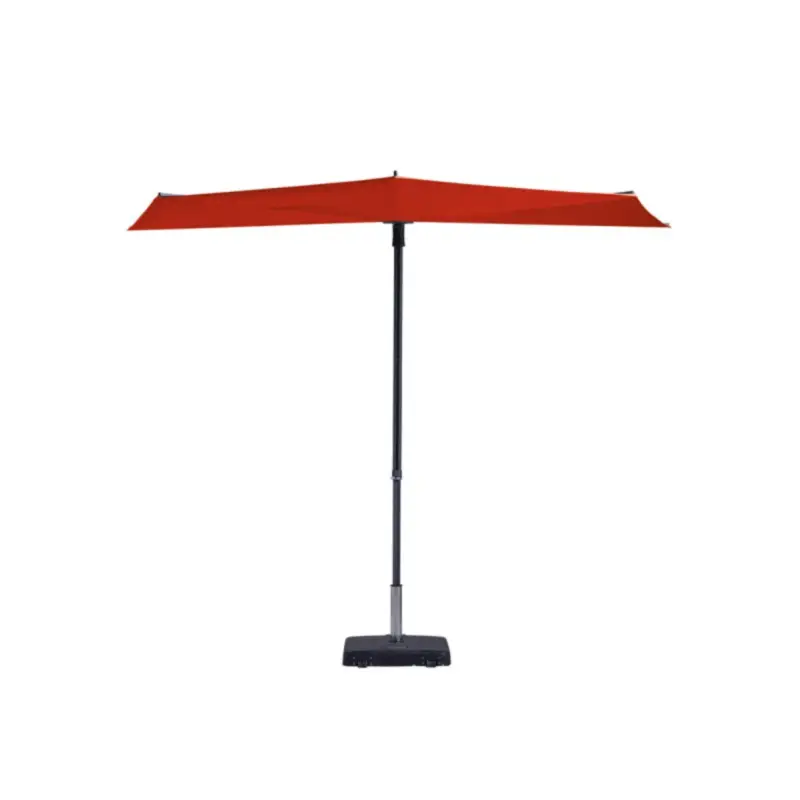 Direct Beschikbaar Madison Parasol sun wave 270x150cm rood